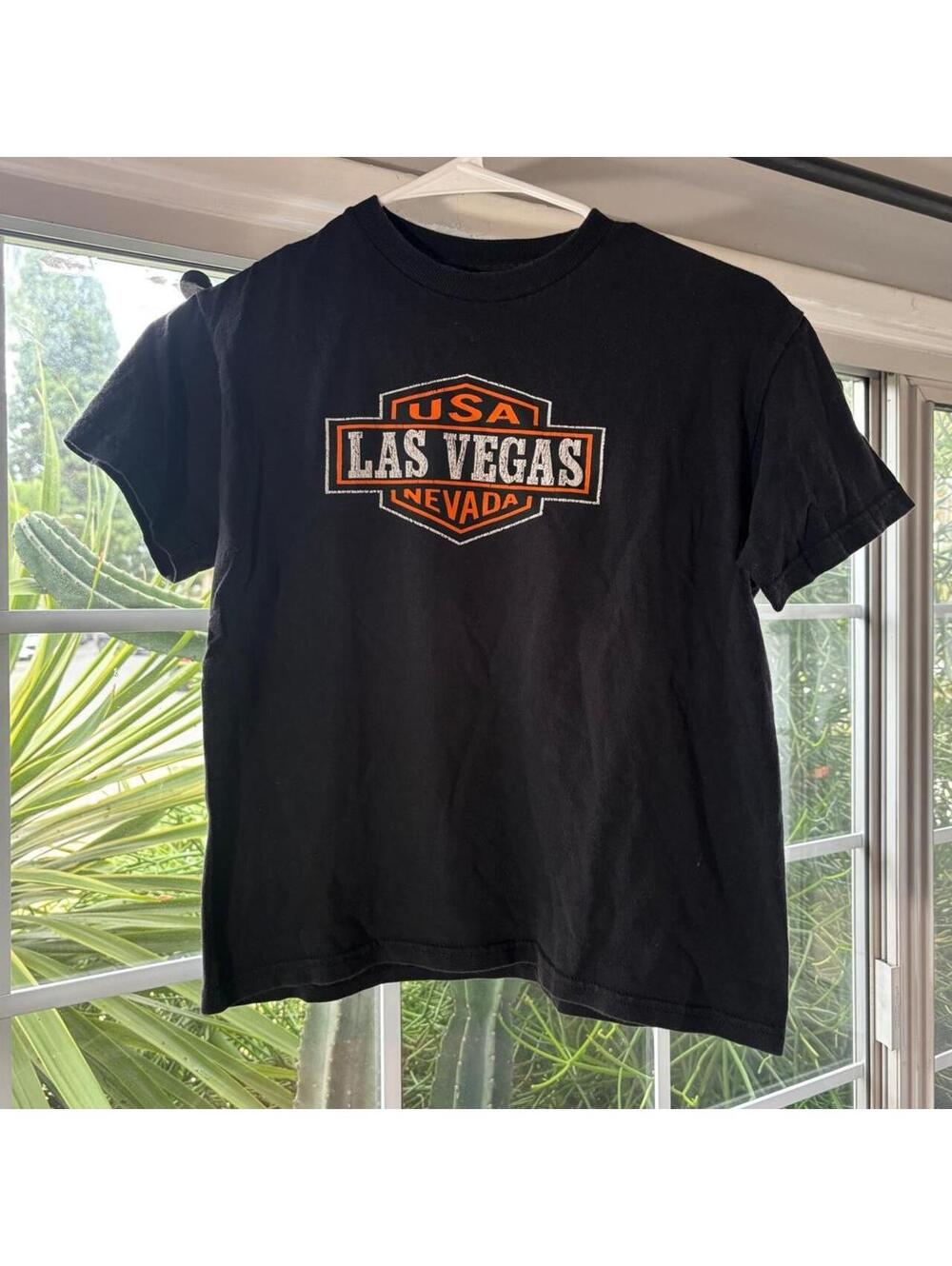 Vintage Y2K Harley Davidson Reprinted Tshirt